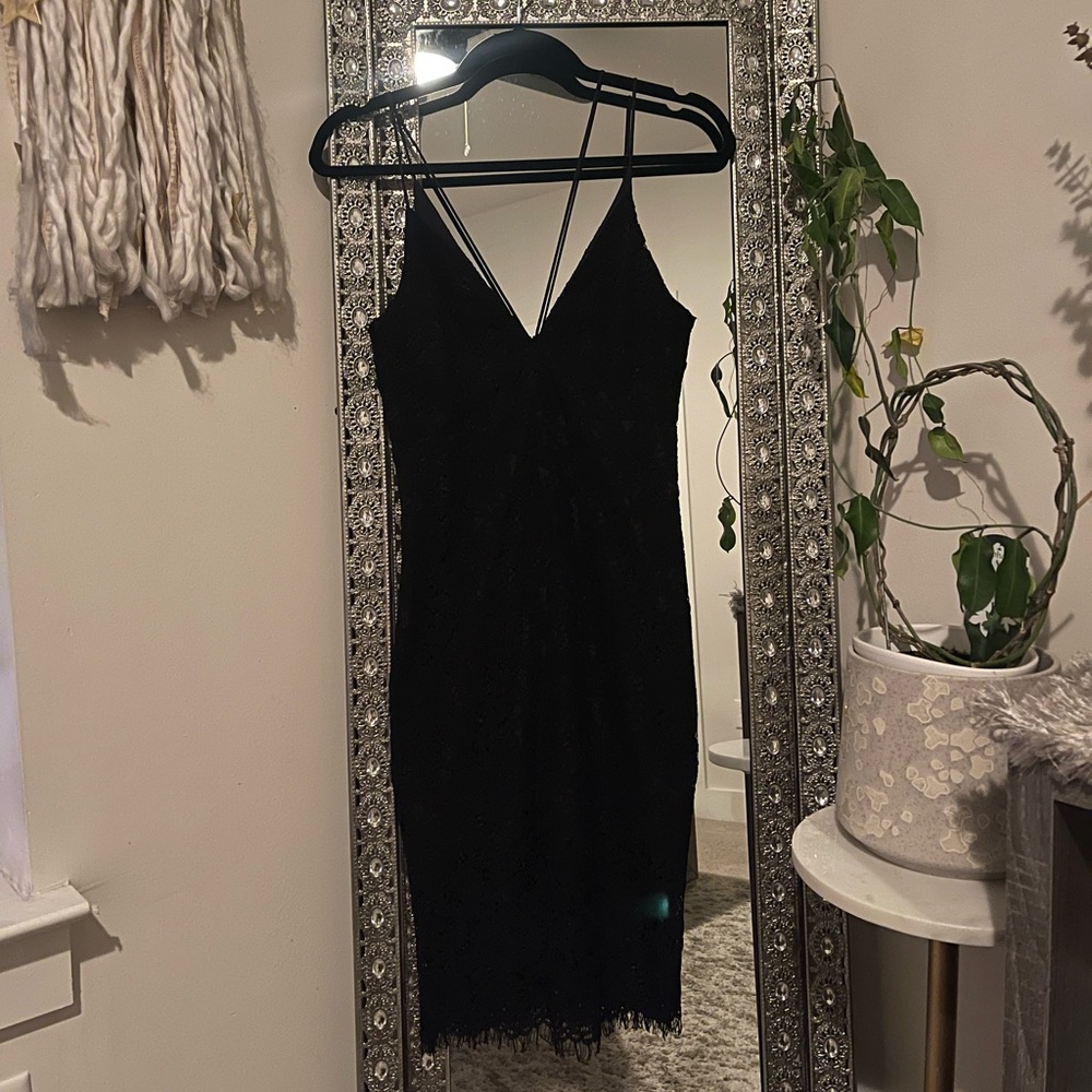 Lace Black Dress size S, wore once $35